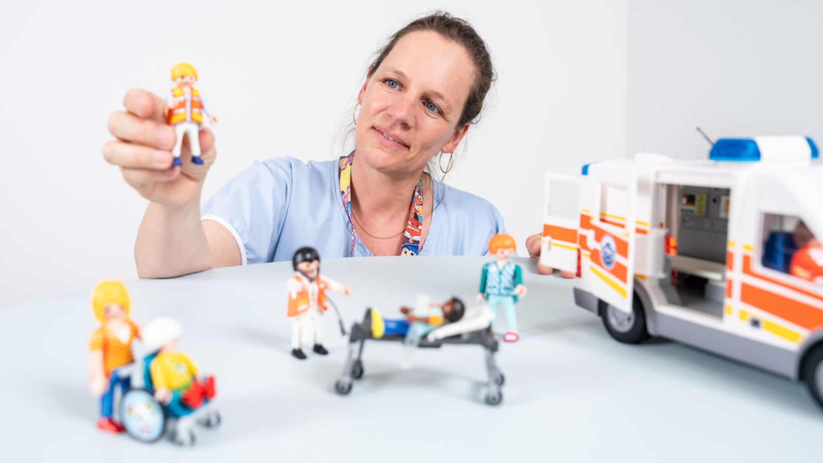 Auch das Rollenspiel mit Playmobil hilft bei der Verarbeitung des Erlebten. (Alle Bilder: Diana Ulrich)